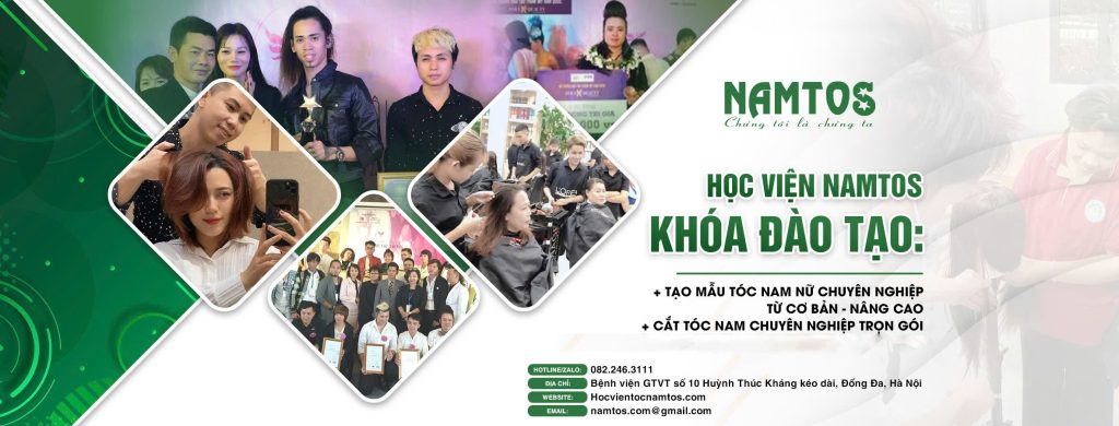 Khóa học cắt tóc Nam Nữ trọn gói từ cơ bản đến nâng cao 1 dạy nghề cắt tóc