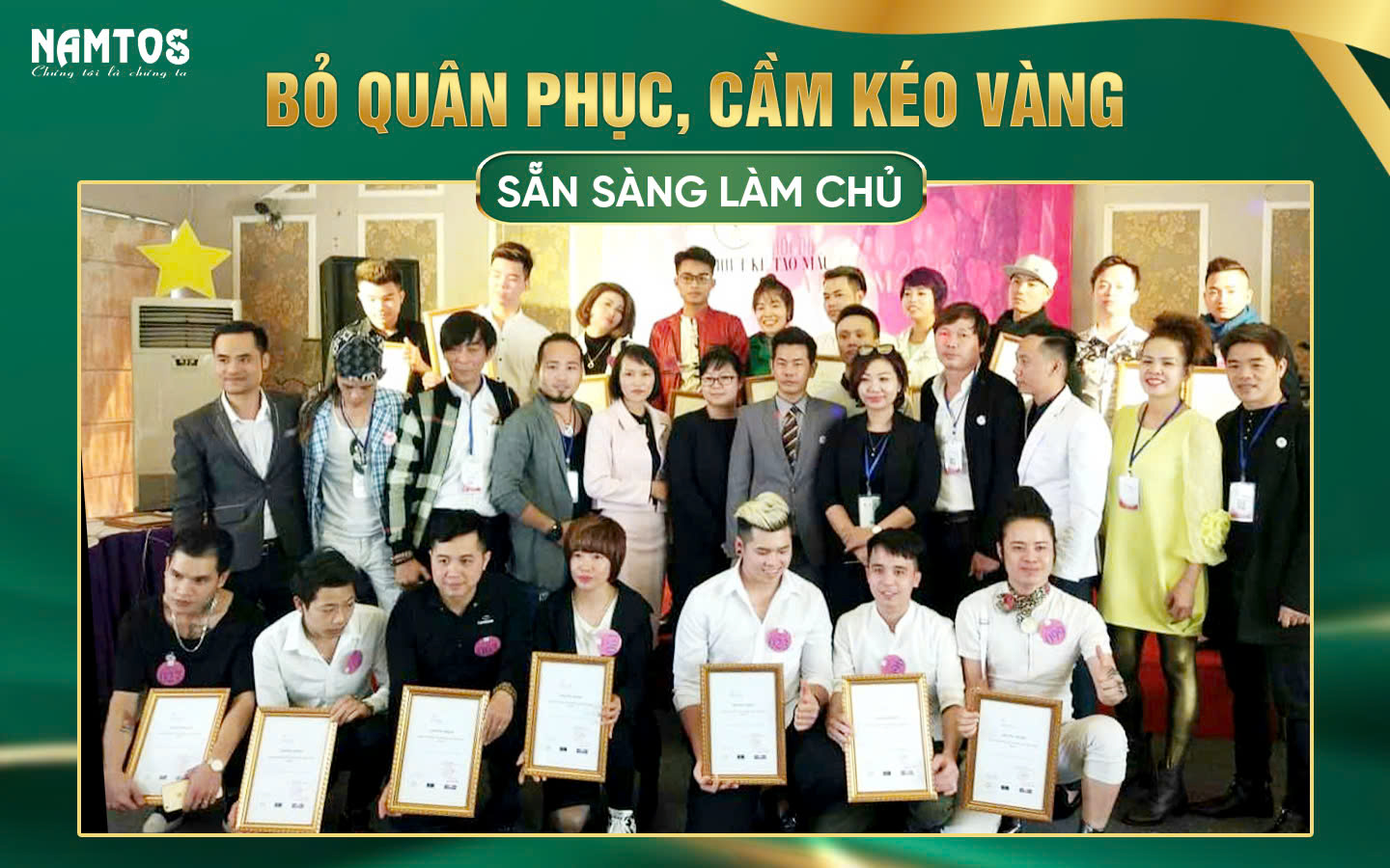 Bỏ quân phục, cầm kéo vàng - Sẵn sàng làm chủ 9 z6458601280498 106d22ca8e56206991173fffa4b29b34